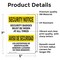 Signmission Security Badges Must Worn Bilingual OSHA Security Notice Sign, Vinyl Decal, 5in W x 7in L, 2PK OS-2PACK-SN-D-57-L-11644 - alternate 2